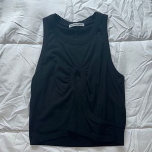 Alexander Wang Twisted Keyhole Top